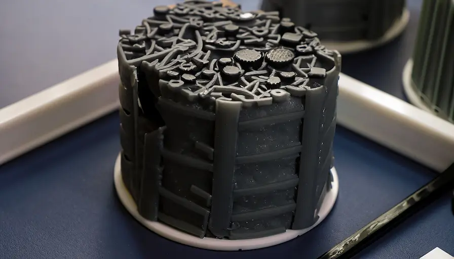 3d printed ABS material prototype