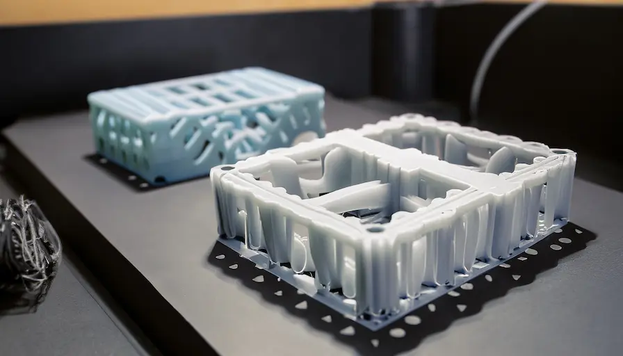 3d printed PETG material prototype