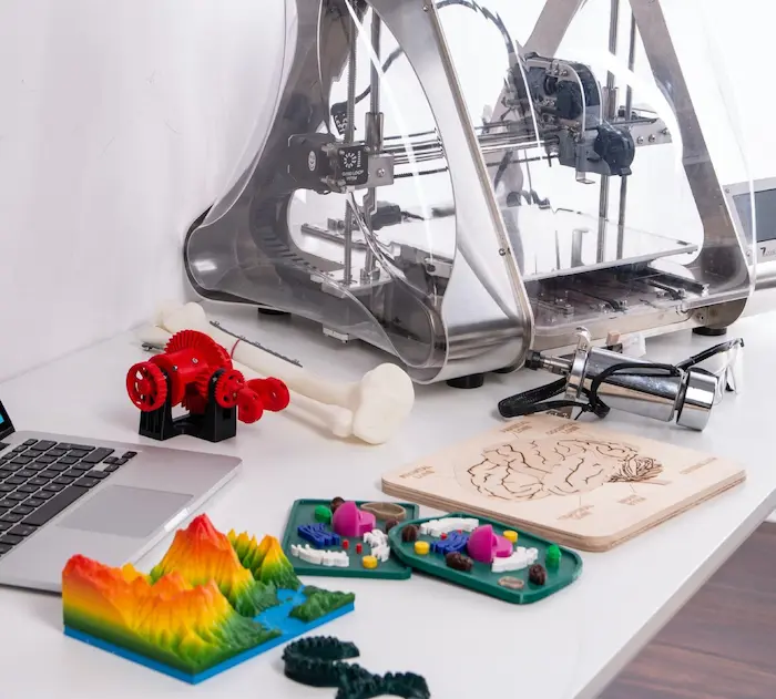  3d printing service meerut Uttar Pradesh delhi NCR noida FDM printing additive manufacturing product prototype CAD 2d drafting engraving laser modeling rendering simulation  Startup-image